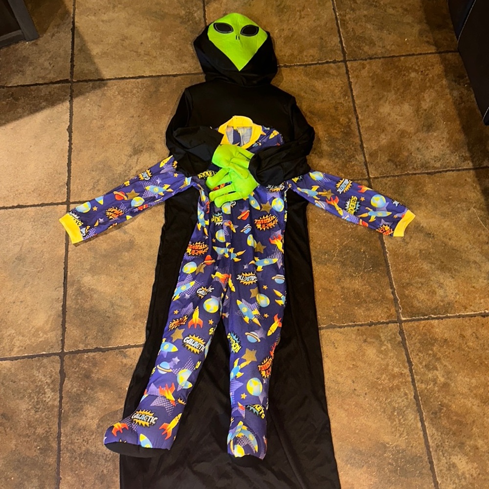 Kids Alien Abduction Costume